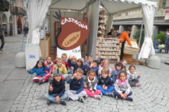 Infanzia Andrea Fiore alla Fiera del Marrone